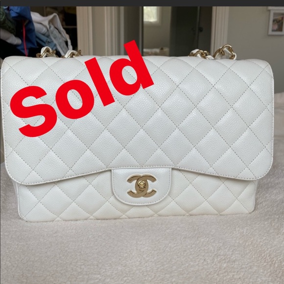 CHANEL Handbags - Classic single flap jumbo caviar